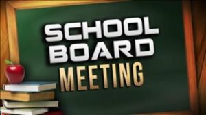 School Board Meeting @ District Office, Board Room