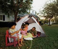 Backyard Camping Day!