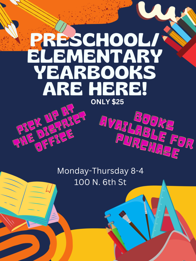 Preschool/ Elementary Yearbooks are here! – Dolores School District
